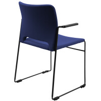 Topstar Besucherstuhl "Visit Lite", Polster, blau