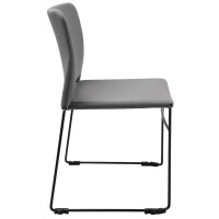 Topstar Besucherstuhl "Visit Lite", Polster, blau