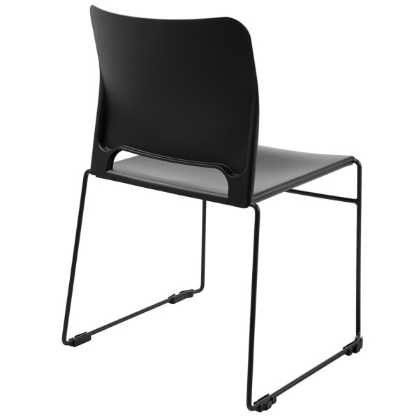 Topstar Besucherstuhl "Visit Lite", Kunststoff, schwarz