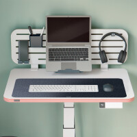 LEITZ Schreibunterlage, 700 x 360 mm, aus Filz, dunkelgrau