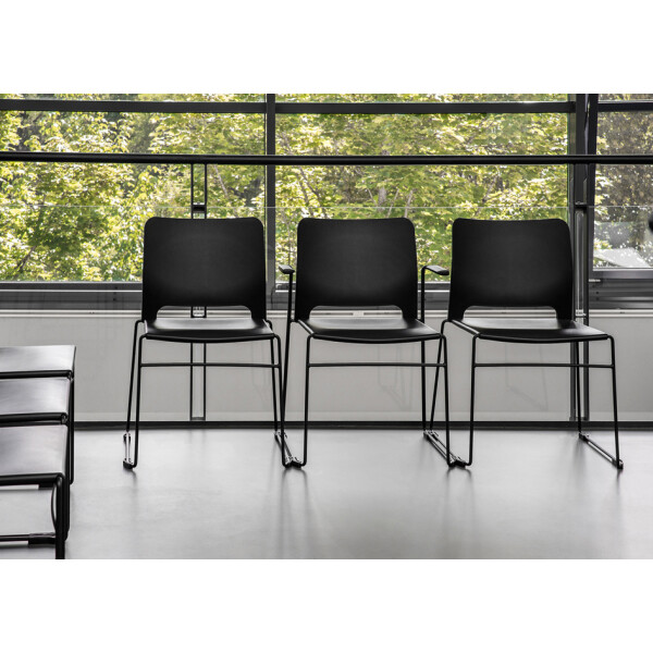 Topstar Besucherstuhl "Visit Lite", Kunststoff, weiß