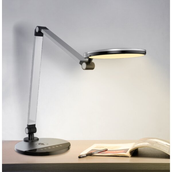 PAPERFLOW LED-Tischleuchte CHUCK, Standfu&szlig;, silber