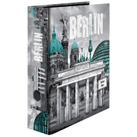 HERMA Motivordner "New York", DIN A4, Rückenbreite: 70 mm