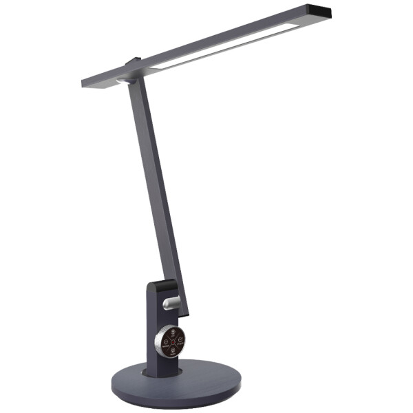PAPERFLOW LED-Tischleuchte BENTO, Standfuß, silber-gebürstet