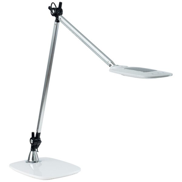 PAPERFLOW LED-Tischleuchte JIM, Standfuß, silber