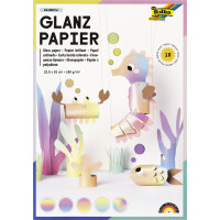 folia Glanzpapier Rainbow, 225 x 320 mm, 100 g qm