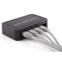 shiverpeaks Netzwerk-Switch, 5-fach, 100M, schwarz