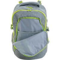 EBERHARD FABER Schulrucksack X-Style, grau grün