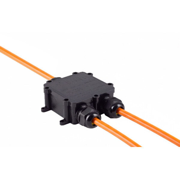 shiverpeaks Netzwerk-Outdoor Kabelverbinder Box, IP68, 1x2