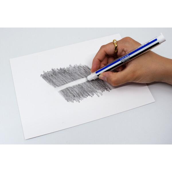 Tombow Radierstift "MONO Stick", blau weiß schwarz