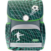 EBERHARD FABER Schulranzen-Set EFAlino Fußball, schwarz grün