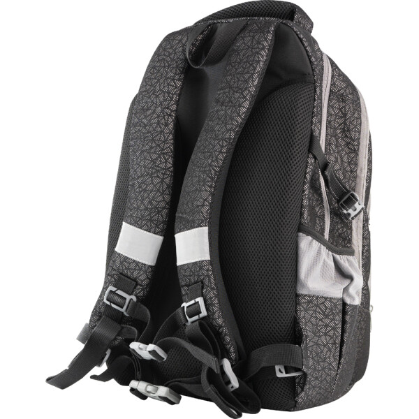 EBERHARD FABER Schulrucksack X-Style pro, grau schwarz