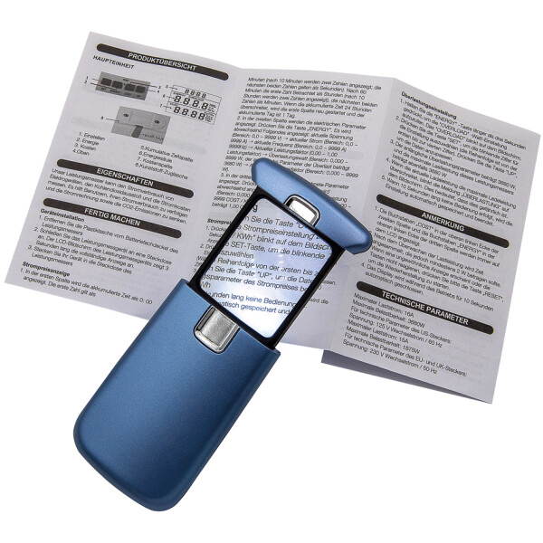 WEDO Lupe Lucina mit LED-Licht, silber