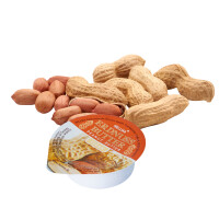 HELLMA Erdnussbutter, 80 Portionen, im Karton