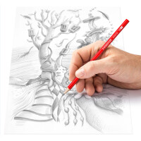 STAEDTLER Bleistift minerva, sechseckig, Härtegrad: HB