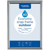 EUROPEL Plakatrahmen ECONOMY OUTDOOR, DIN A5