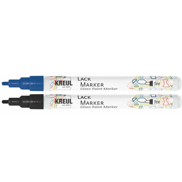 KREUL Lackmarker "Gloss Paint Marker", fine, blau