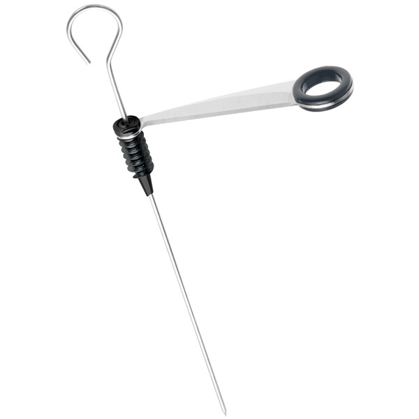 metaltex Rettichschneider, Länge: 293 mm, silber schwarz