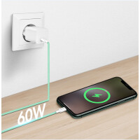 LogiLink USB 2.0 Kabel, USB-C - USB-C Stecker, 0,5 m,...