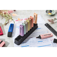 STABILO Textmarker BOSS ORIGINAL NatureCOLORS, 10er Tischset