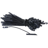 dm-folien Planenspanner, Länge: 300 mm, schwarz