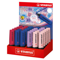 STABILO Textmarker BOSS ORIGINAL NatureCOLORS, 30er Display