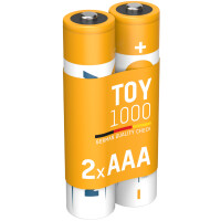 ANSMANN Toy NiMH Akku, Micro AAA, 1.000 mAh, 2er Blister