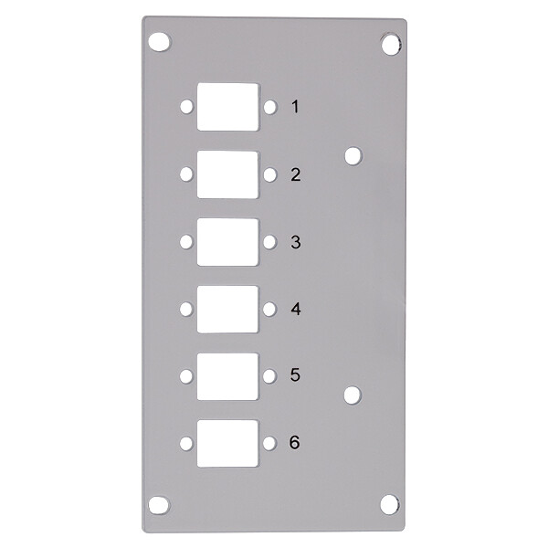 LogiLink Frontblende für Spleißverteiler, für 12 Ports