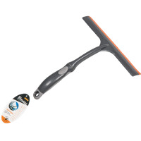 Bradas Duschkabinenabzieher, anthrazit orange