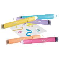 ROTH Textmarker-Stempelstift "ABC-Freunde",...