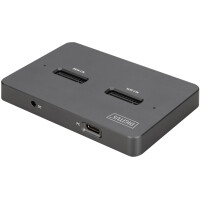 DIGITUS 3in1 M.2 NVMe + M.2 SATA SSD Docking Station