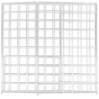 HYGOCLEAN Abfallkorb, Drahtgestell, 60 Liter, weiß