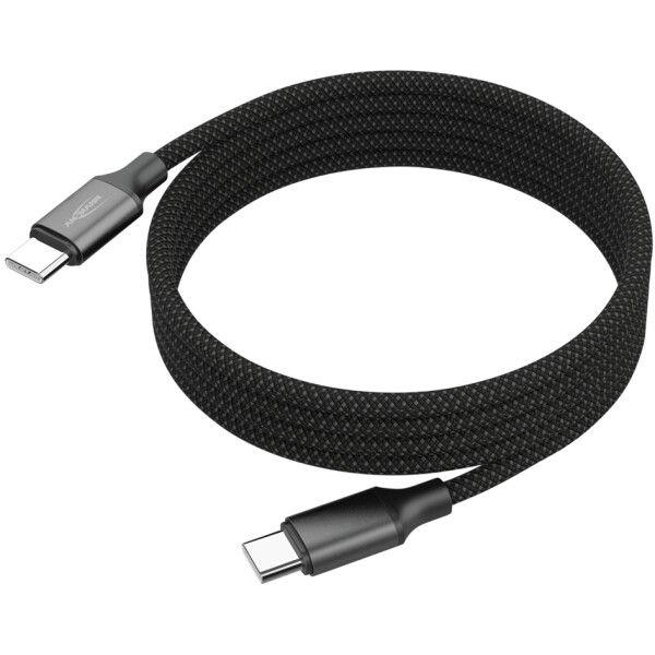 ANSMANN Magnetisches Daten- & Ladekabel, USB-C, 1,2 m