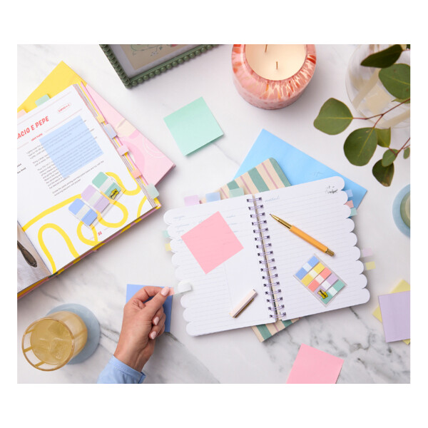 Post-it Haftmarker Index Mini, 11,9 x 43,2 mm, Pastellfarben