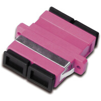 DIGITUS LWL Kupplung, SC Duplex - SC Duplex, Multimode, OM4