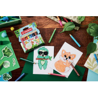 STABILO Dreikant-Buntstifte Trio dick Animal Vibes,12er Etui