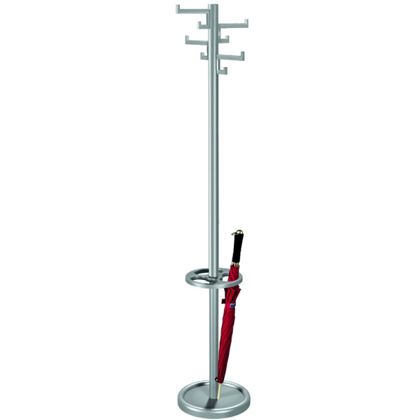 kerkmann Garderobenständer Nevada, 8 Haken, alusilber