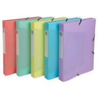 EXACOMPTA Sammelbox Chromaline Pastel, DIN A4, sortiert