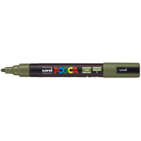 POSCA Pigmentmarker PC-5M, khaki-grün