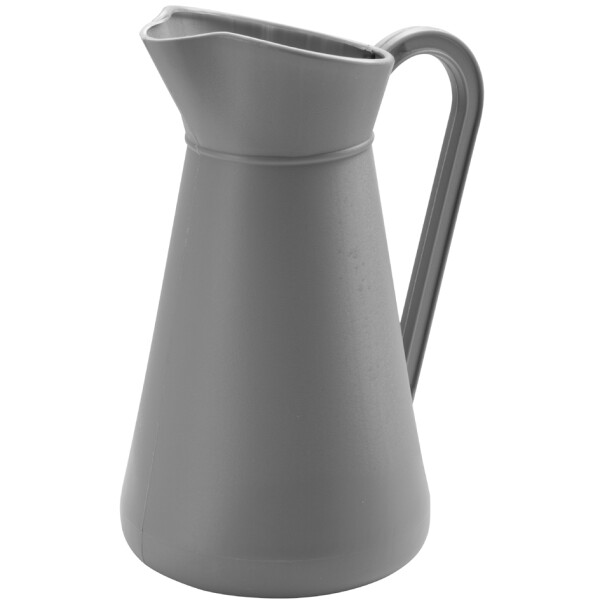 EDA Krug aus Kunststoff, 5 Liter, grau
