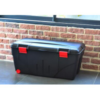 EDA Aufbewahrungsbox TRAFIC, 200 Liter, schwarz rot