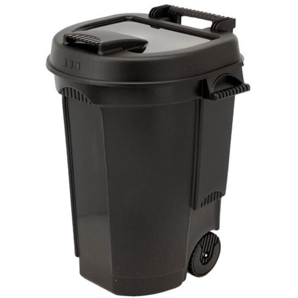 EDA Abfalltonne, 110 Liter, Kunststoff, grün
