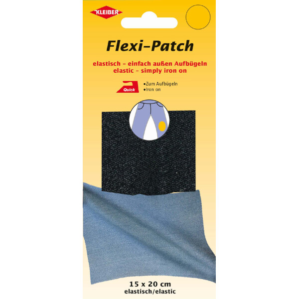 KLEIBER Flexi-Patch zum außen Aufbügeln, dunkelblau