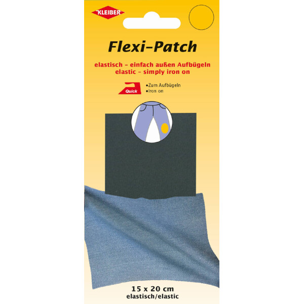 KLEIBER Flexi-Patch zum außen Aufbügeln, dunkelblau