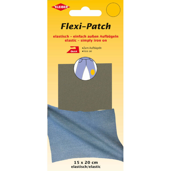 KLEIBER Flexi-Patch zum außen Aufbügeln, dunkelblau