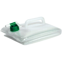 EDA Wasserkanister mit Zapfhahn, 15 Liter, faltbar