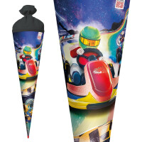 ROTH Schultüte "Kart Race", rund, 700 mm,...