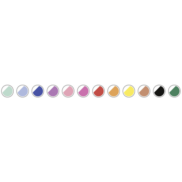 folia Origami-Faltblätter Duo Uni, 80 g qm, 130 x 130 mm