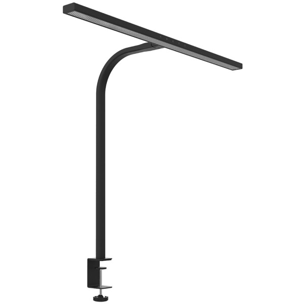 UNiLUX LED-Tischleuchte STRATA LUMINO, Klemmfu&szlig;, schwarz