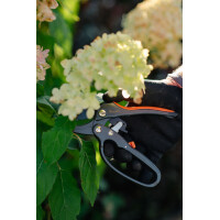 Bradas Amboss-Ratschenschere V-SERIES, anthrazit orange